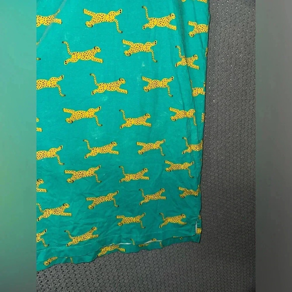 Hanna Andersson Adventures of Summer Animal Print T Shirt Dress 14-16 Kids - Picture 7 of 15